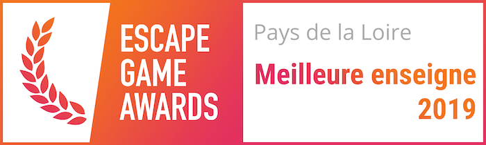 Escape Game Awards Meilleure Enseigne Pays de la Loire 2019