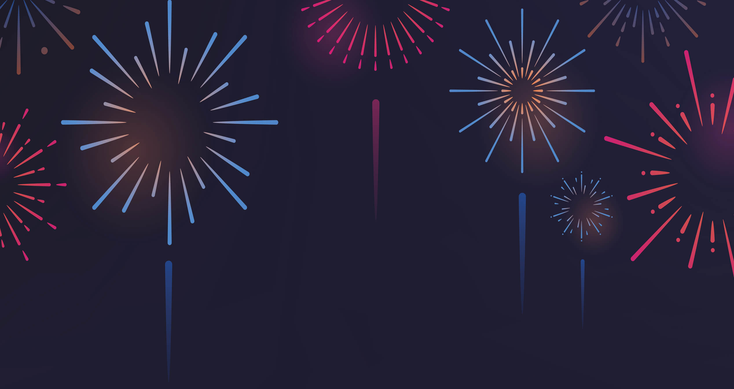 Fond feux d'artifices